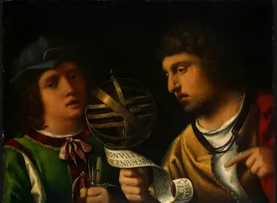Giovanni Borgherini and his Tutor Giorgione